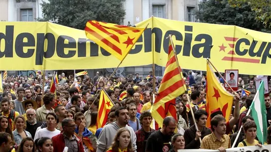Un momento de la manifestación Un momento de la manifestación