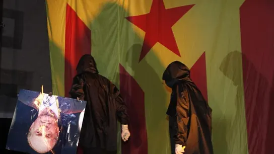 Imagen de Don Juan Carlos ardiendo Imagen de Don Juan Carlos ardiendo