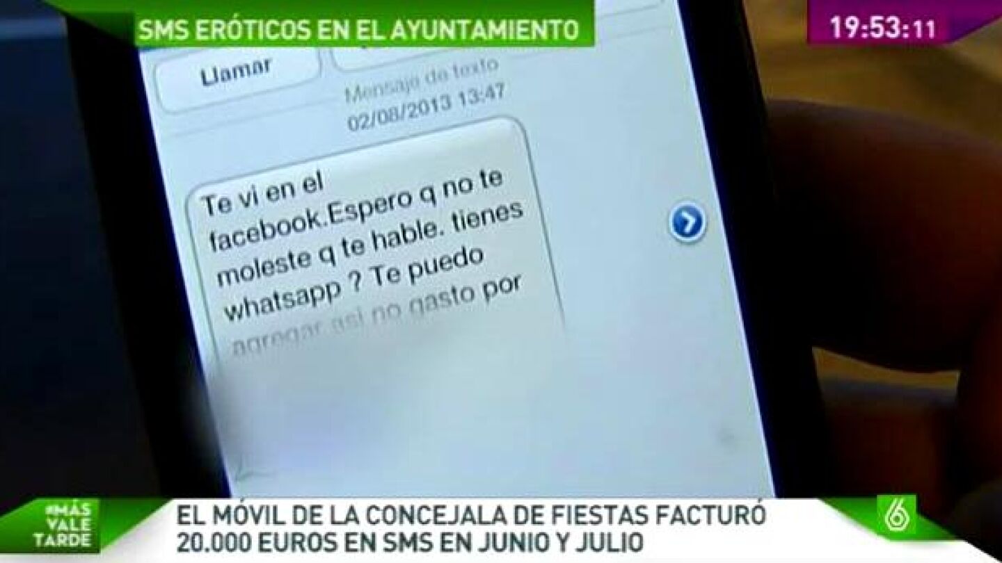 Mensajes er&oacute;ticos