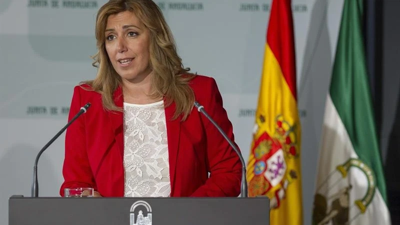 Susana Díaz, presidenta de la Junta de Andalucía.