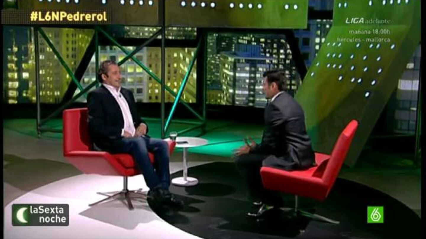 Josep Pedrerol: "El f&uacute;tbol ha vivido al margen de la ley"