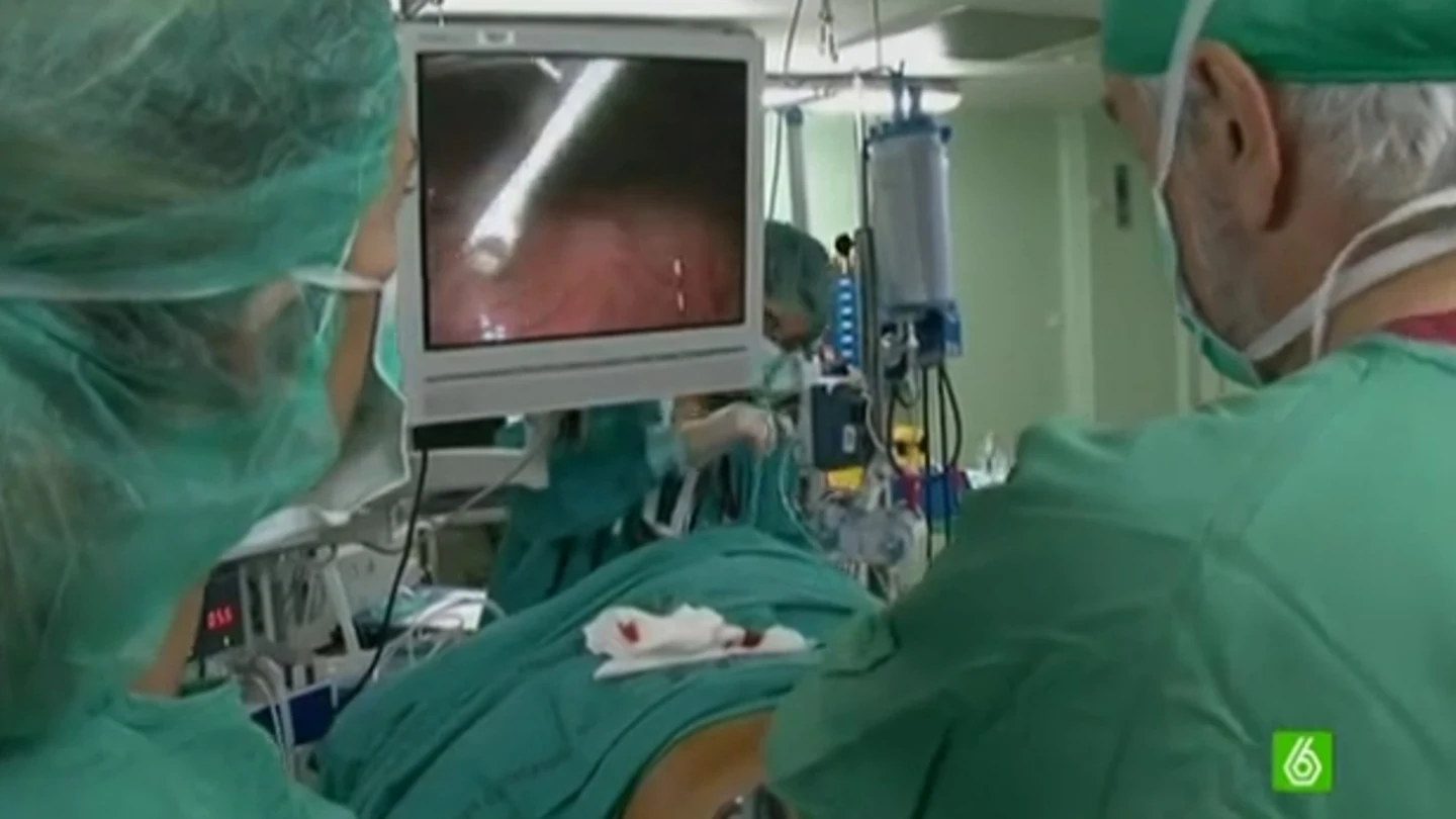 Quirófano de un hospital madrileño. Quirófano de un hospital madrileño.