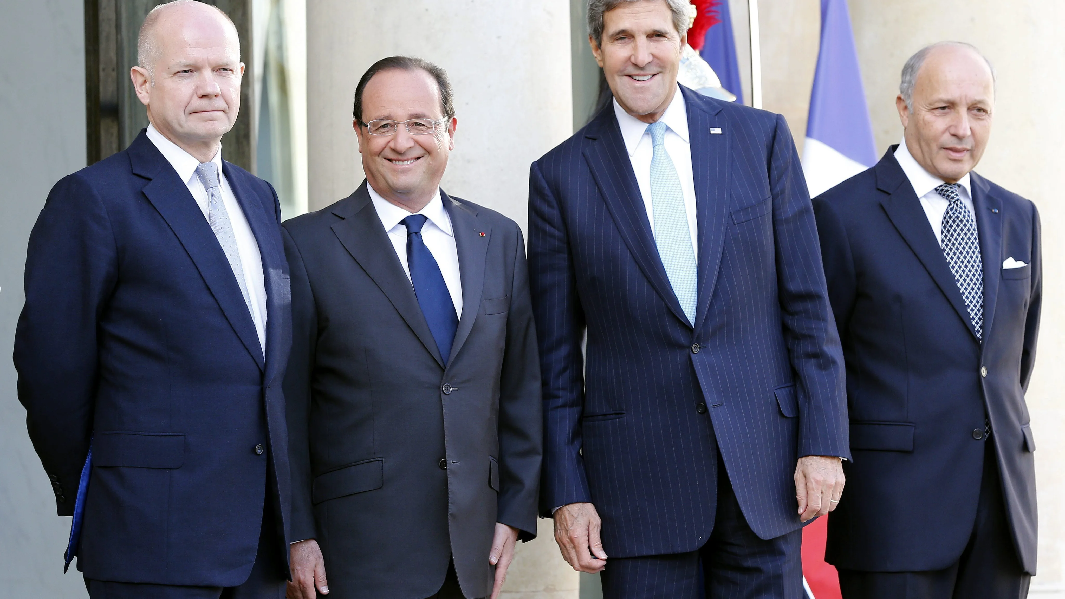 Francia, EEUU y Reino Unido abordan cómo mantener la presión sobre Siria Francia, EEUU y Reino Unido abordan cómo mantener la presión sobre Siria