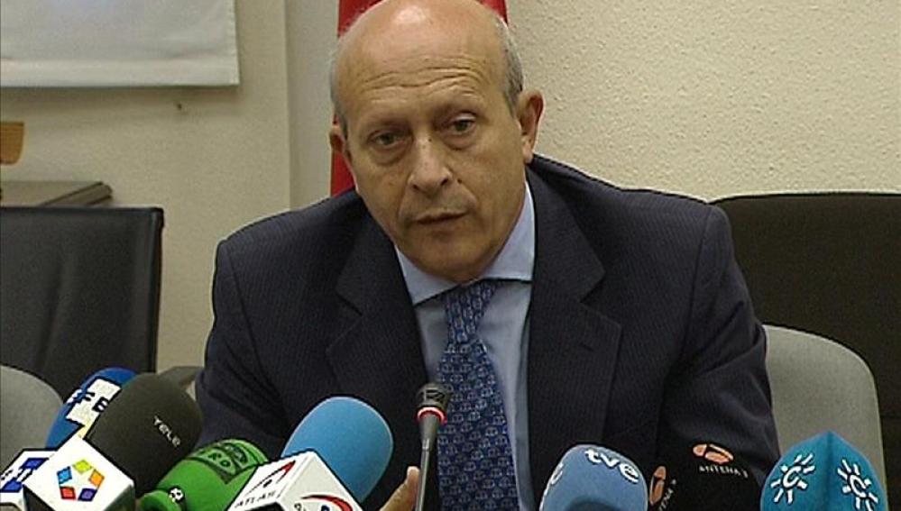 El ministro de Educación, José Ignacio Wert