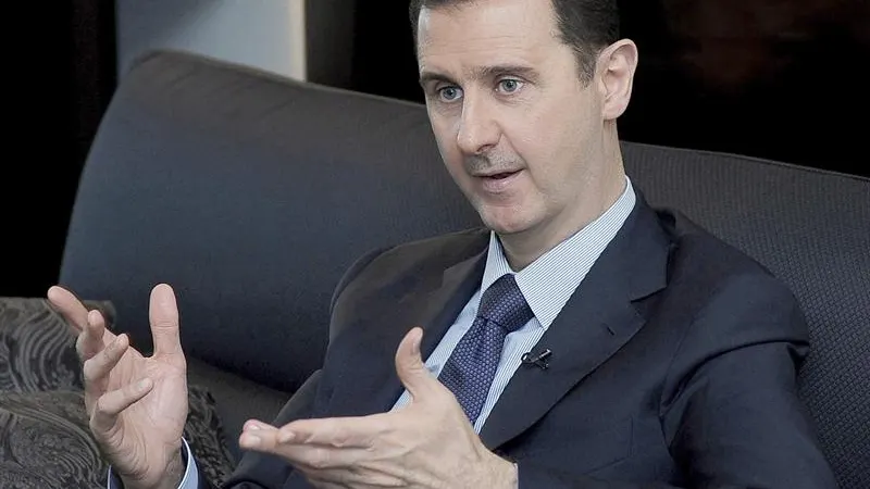 El presidente de Siria Bashar Al Assad El presidente de Siria Bashar Al Assad