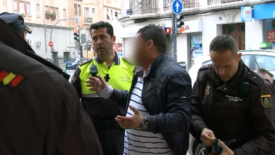 Presunta agresión de 'El Guadaña' Presunta agresión de 'El Guadaña'