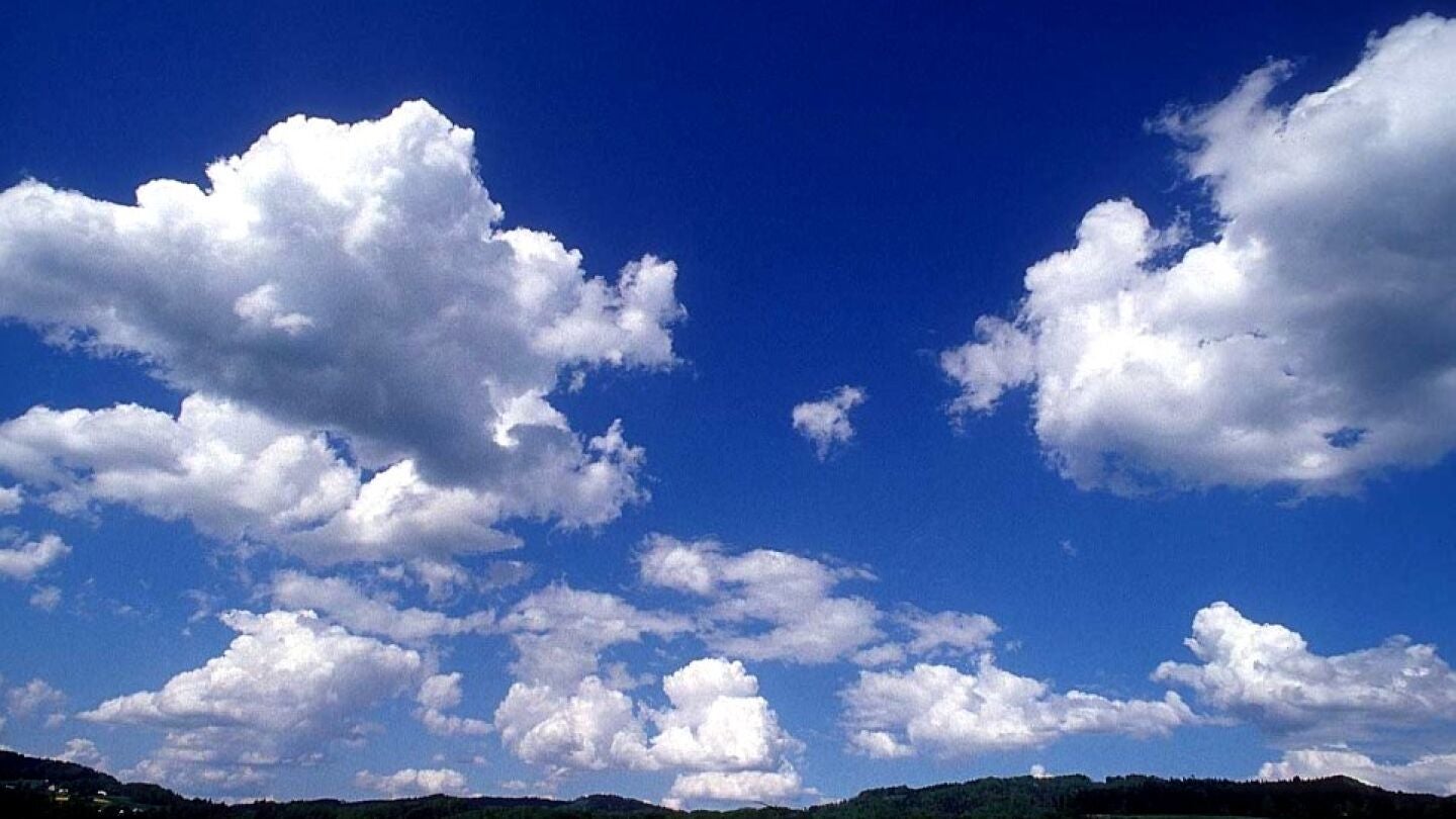 Paisaje con nubes