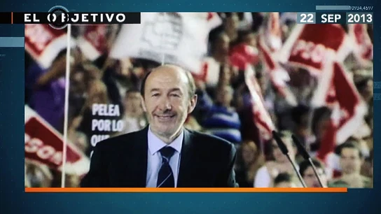 Rubalcaba en 'El Objetivo' de Ana Pastor Rubalcaba en 'El Objetivo' de Ana Pastor