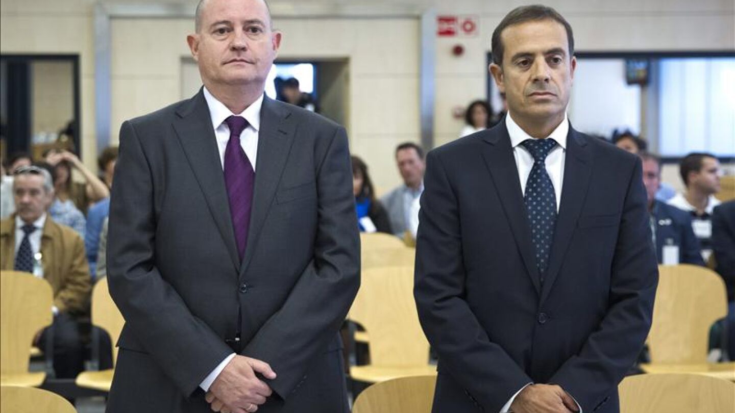 El exjefe superior de Polic&iacute;a del Pa&iacute;s Vasco Enrique Pami&eacute;s y el exinspector Jos&eacute; Mar&iacute;a Ballesteros