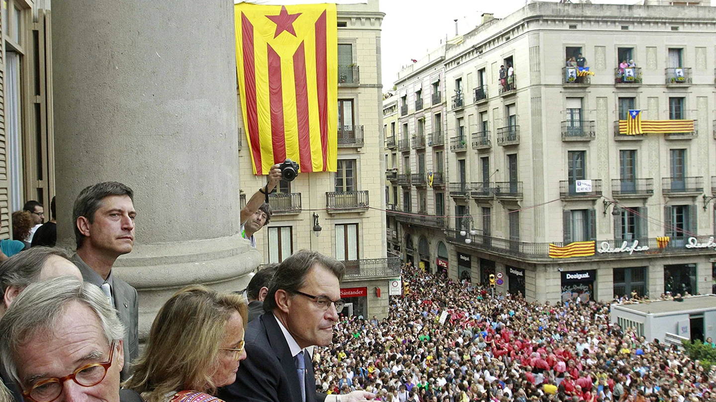 Artur Mas y Xavier Trias tras haber asistido a la traidicional misa de la Mercè Artur Mas y Xavier Trias tras haber asistido a la traidicional misa de la Mercè