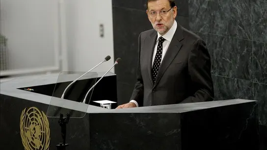 Rajoy en la sede de la ONU Rajoy en la sede de la ONU