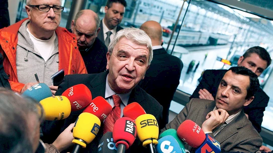 José Salgueiro, en una comparecencia ante la prensa. José Salgueiro, en una comparecencia ante la prensa.