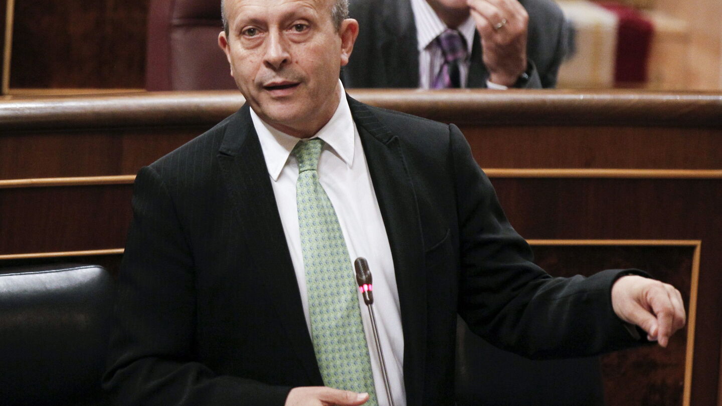 El ministro de Educaci&oacute;n, Jos&eacute; Ignacio Wert