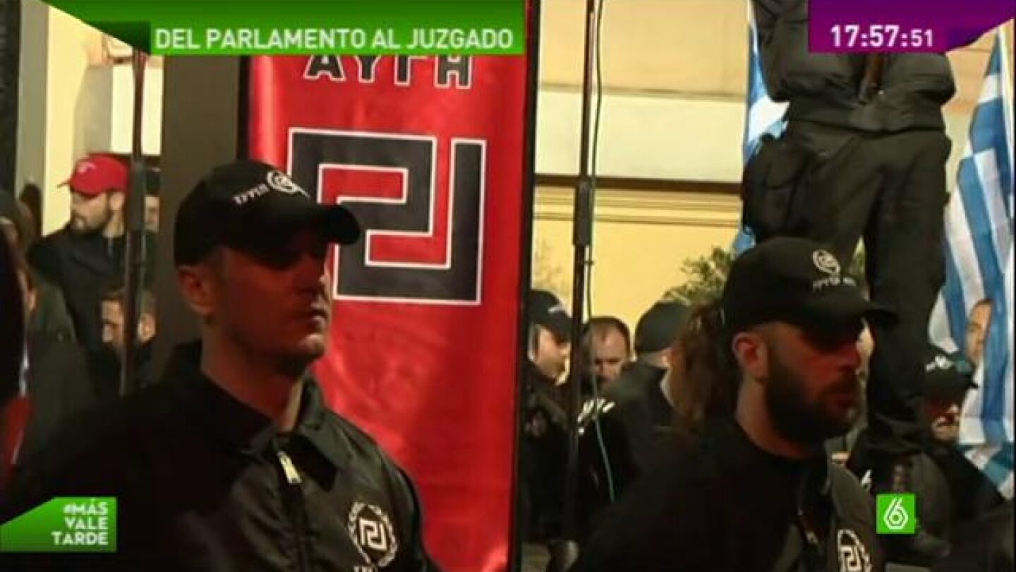 La fiscal&iacute;a griega investiga si detr&aacute;s de Amanecer Dorado hay una organizaci&oacute;n criminal