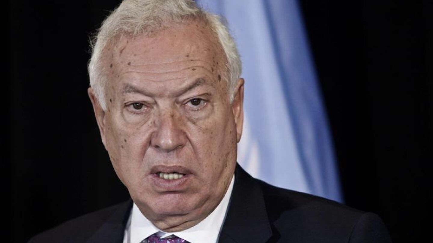 El ministro de Exteriores, Jos&eacute; Manuel Garc&iacute;a-Margallo. 