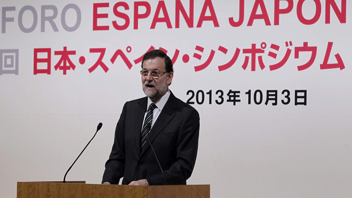Rajoy dice en Fukushima que el temor sobre la zona es "infundado"
