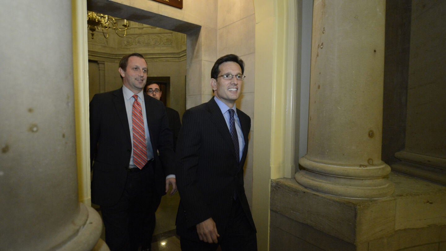 Eric Cantor, l&iacute;der de la C&aacute;mara de Representantes