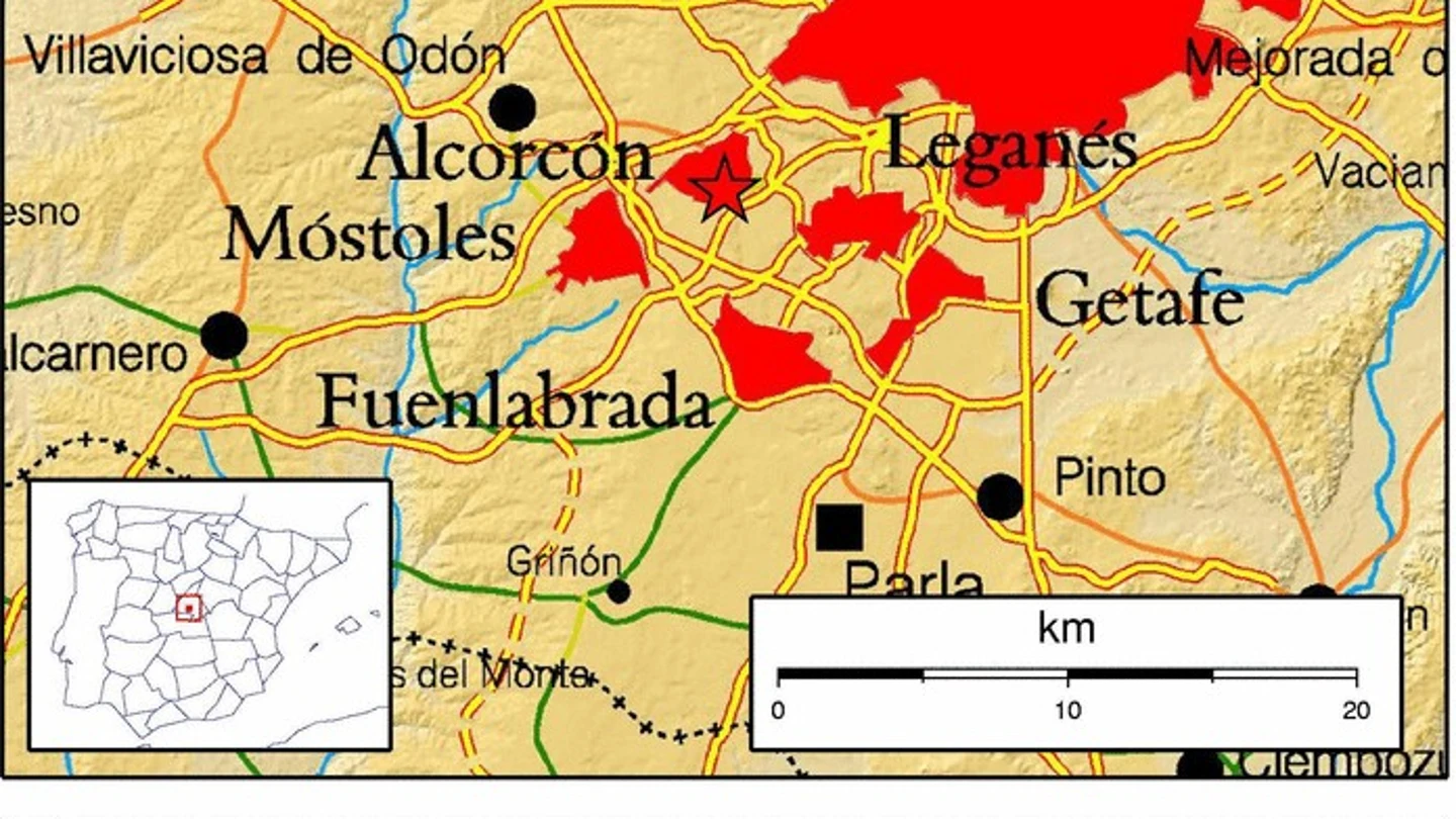 Terremoto con epicentro en Alcorcón Terremoto con epicentro en Alcorcón