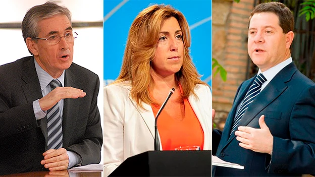 Jáuregui, Susana Díaz y García-Page en Al Rojo Vivo