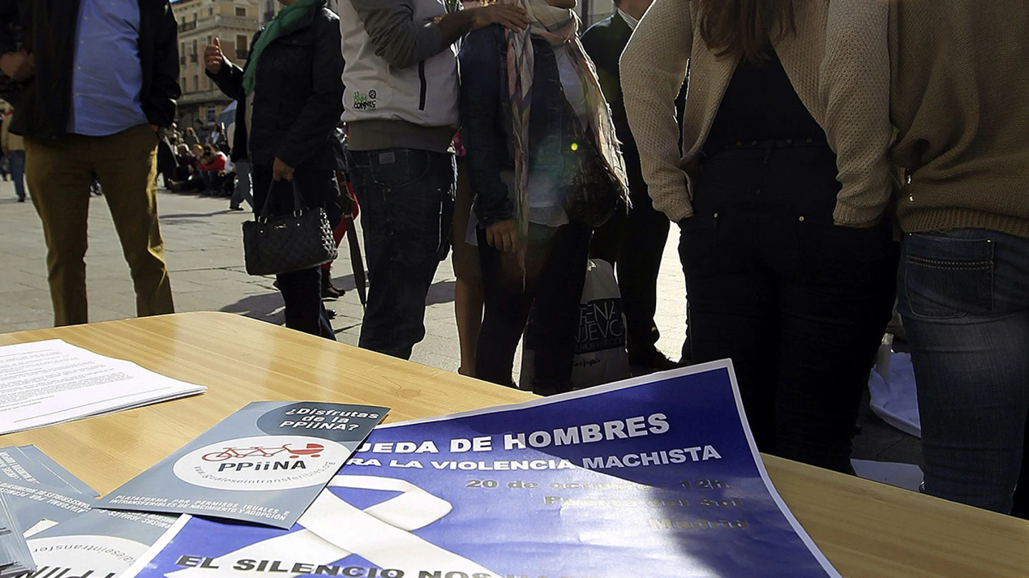 Manifestaciones de hombres en contra de la violencia machista Manifestaciones de hombres en contra de la violencia machista