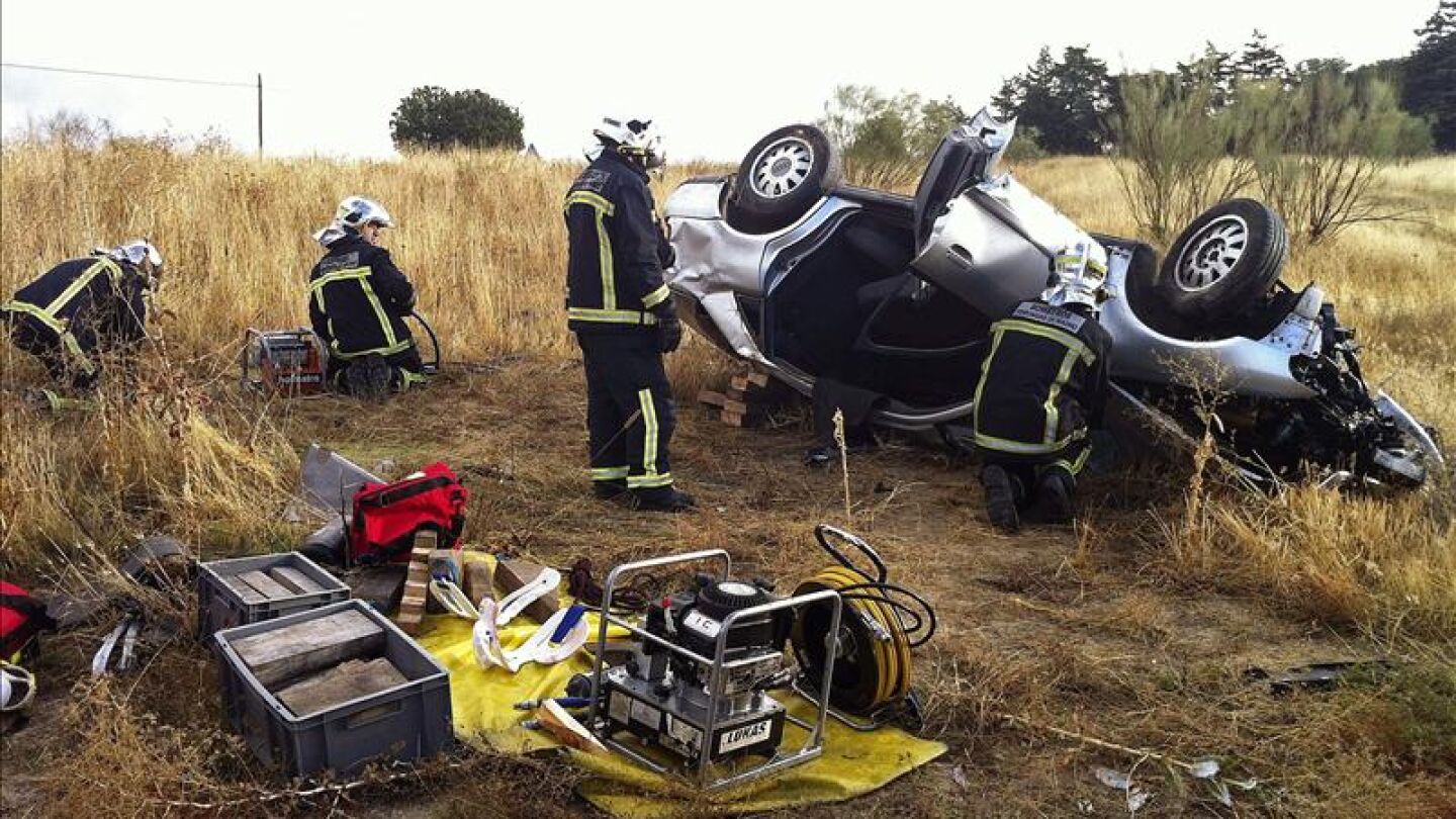 Accidente en Majadahonda