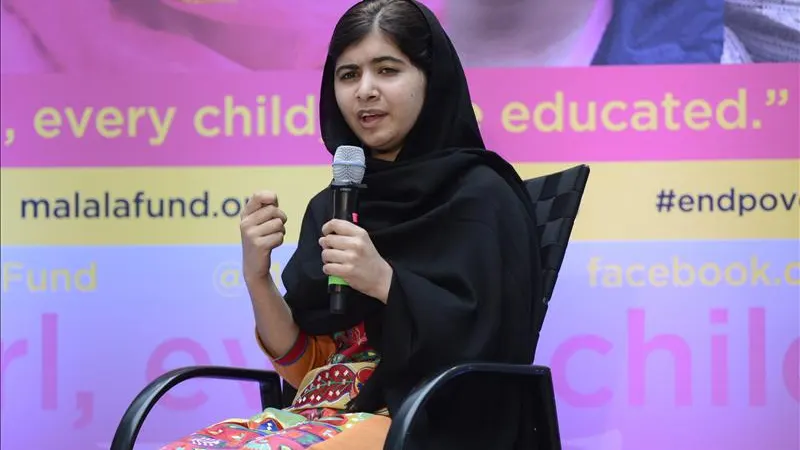 La joven paquistaní Malala Yousafzai