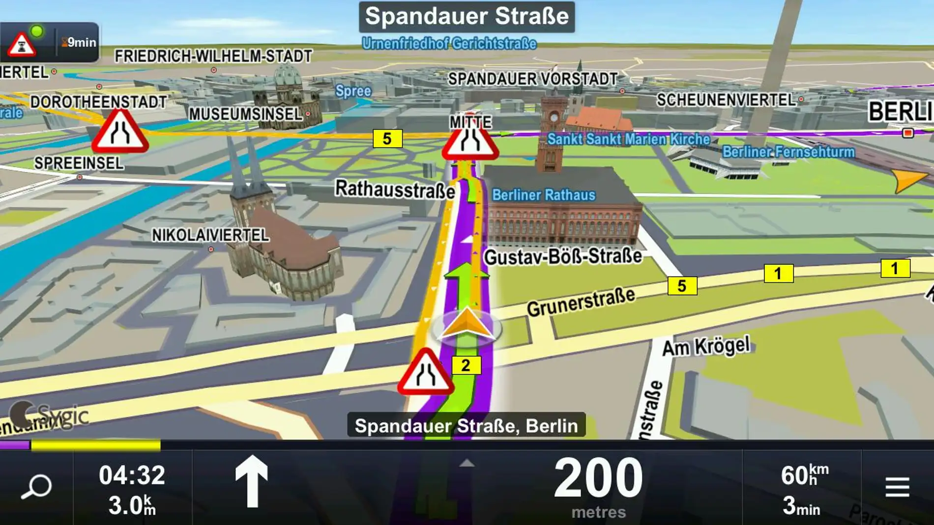 Un navegador GPS