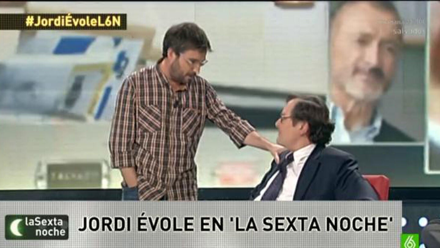 Jordi &Eacute;vole y Francisco Marhuenda