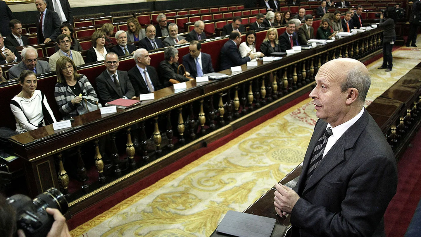 El ministro Wert en el Senado El ministro Wert en el Senado