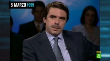 Aznar en marzo de 1999