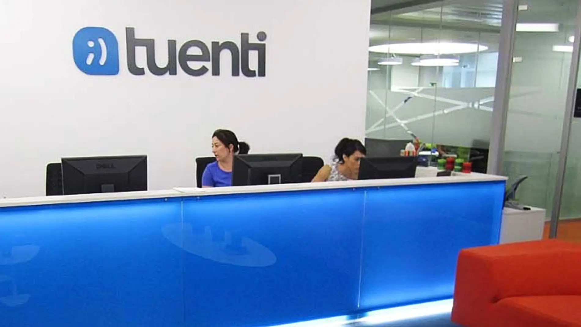 Entrada de la oficina de Tuenti