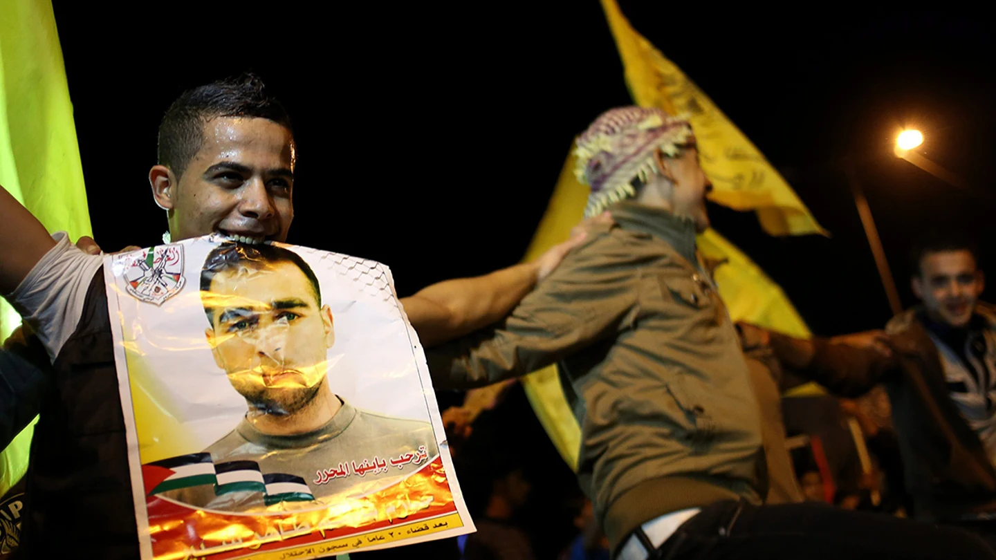 Israel dejó en libertad a 26 'presos veteranos' palestinos Israel dejó en libertad a 26 'presos veteranos' palestinos