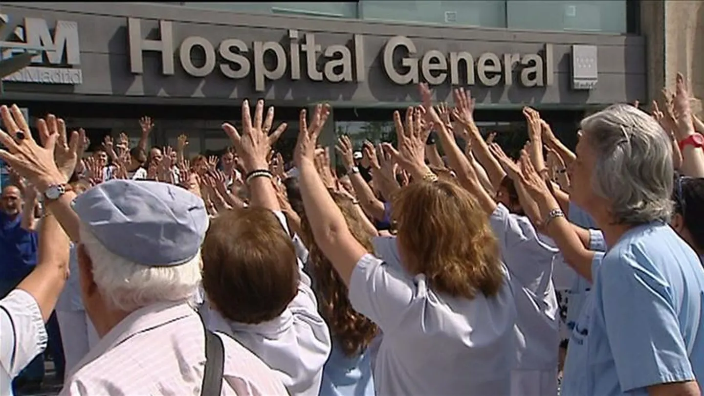 Los médicos de Madrid, unidos contra la externalización al año de su anuncio Los médicos de Madrid, unidos contra la externalización al año de su anuncio
