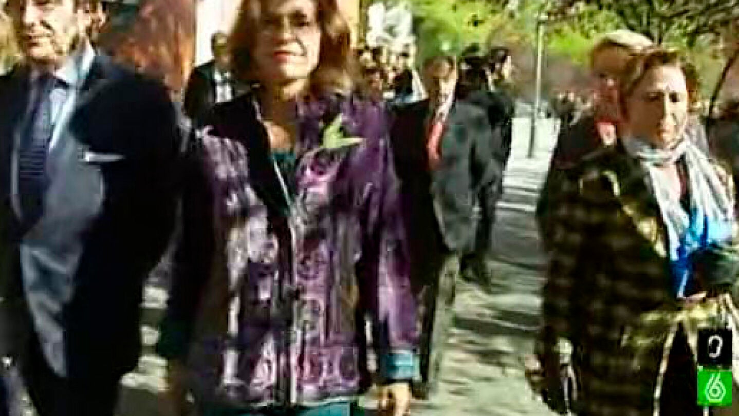Ana Botella en el homenaje a las v&iacute;ctimas del Madrid Arena