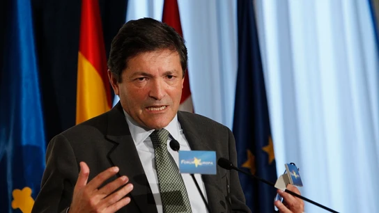 Javier Fernández, en una comparecencia Javier Fernández, en una comparecencia