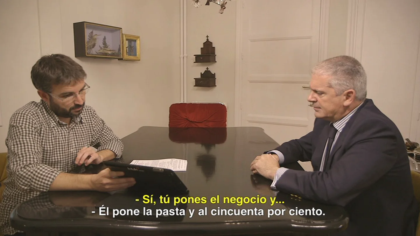 Pablo Crespo y Jordi Évole Pablo Crespo y Jordi Évole