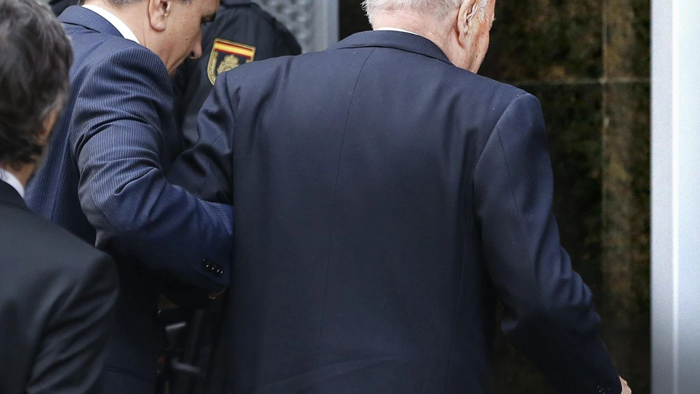 Lapuerta llega a la Audiencia Nacional para declarar por el caso Bárcenas Lapuerta llega a la Audiencia Nacional para declarar por el caso Bárcenas