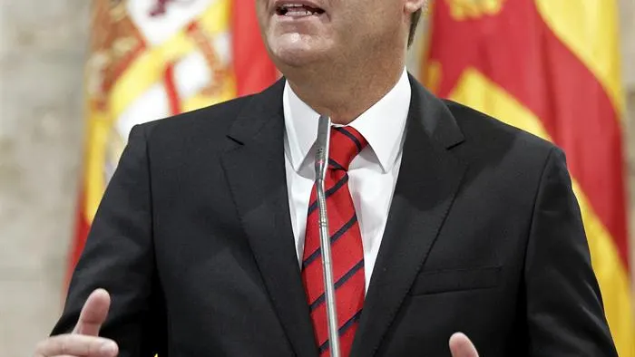 Alberto Fabra, presidente de la Generalitat Valenciana