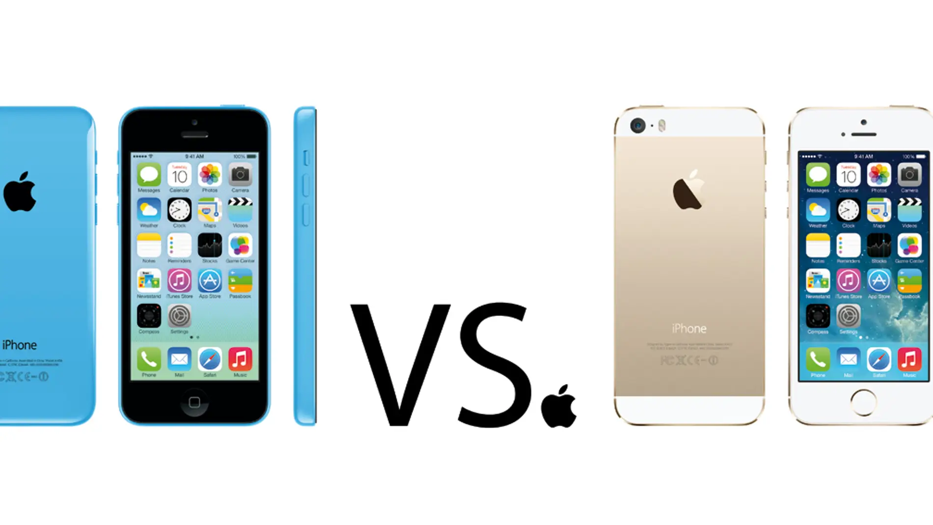 iPhone 5S contra iPhone 5C