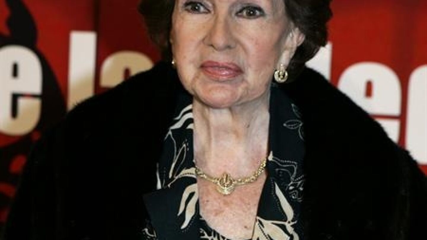 La actriz Amparo Rivelles.