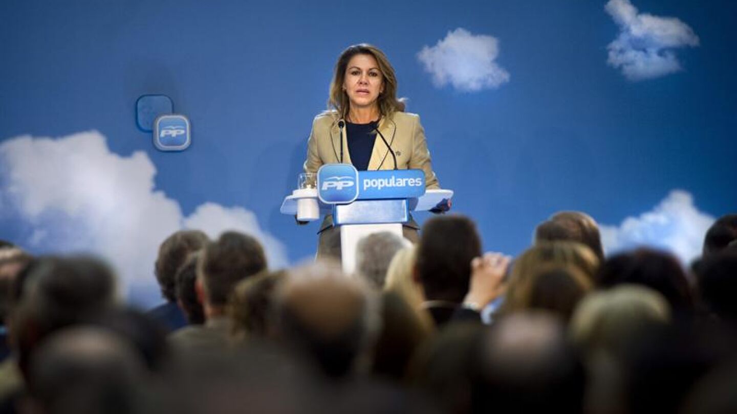 Cospedal en la interparlamentaria del PP
