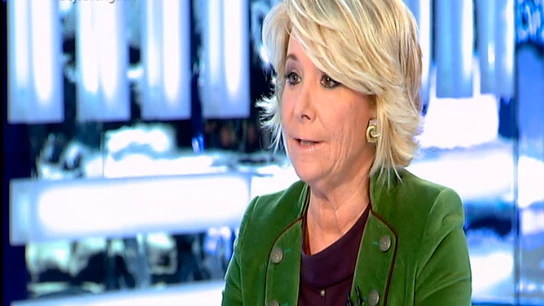 Esperanza Aguirre, en El Objetivo Esperanza Aguirre, en El Objetivo