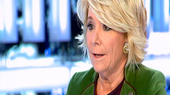 Esperanza Aguirre, en El Objetivo Esperanza Aguirre, en El Objetivo