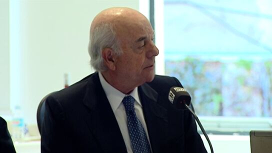 El presidente del BBVA, Francisco Gonz&aacute;lez