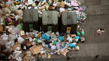 La basura desborda Madrid (13-11-2013)