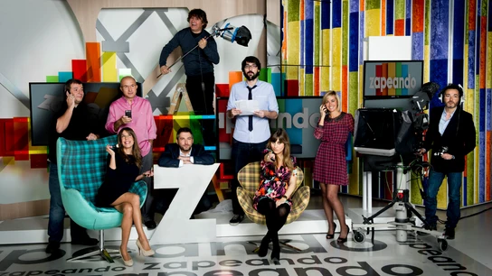 El equipo de Zapeando en el plató del programa El equipo de Zapeando en el plató del programa