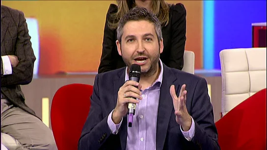 Frank Blanco en la presentación de Zapeando Frank Blanco en la presentación de Zapeando