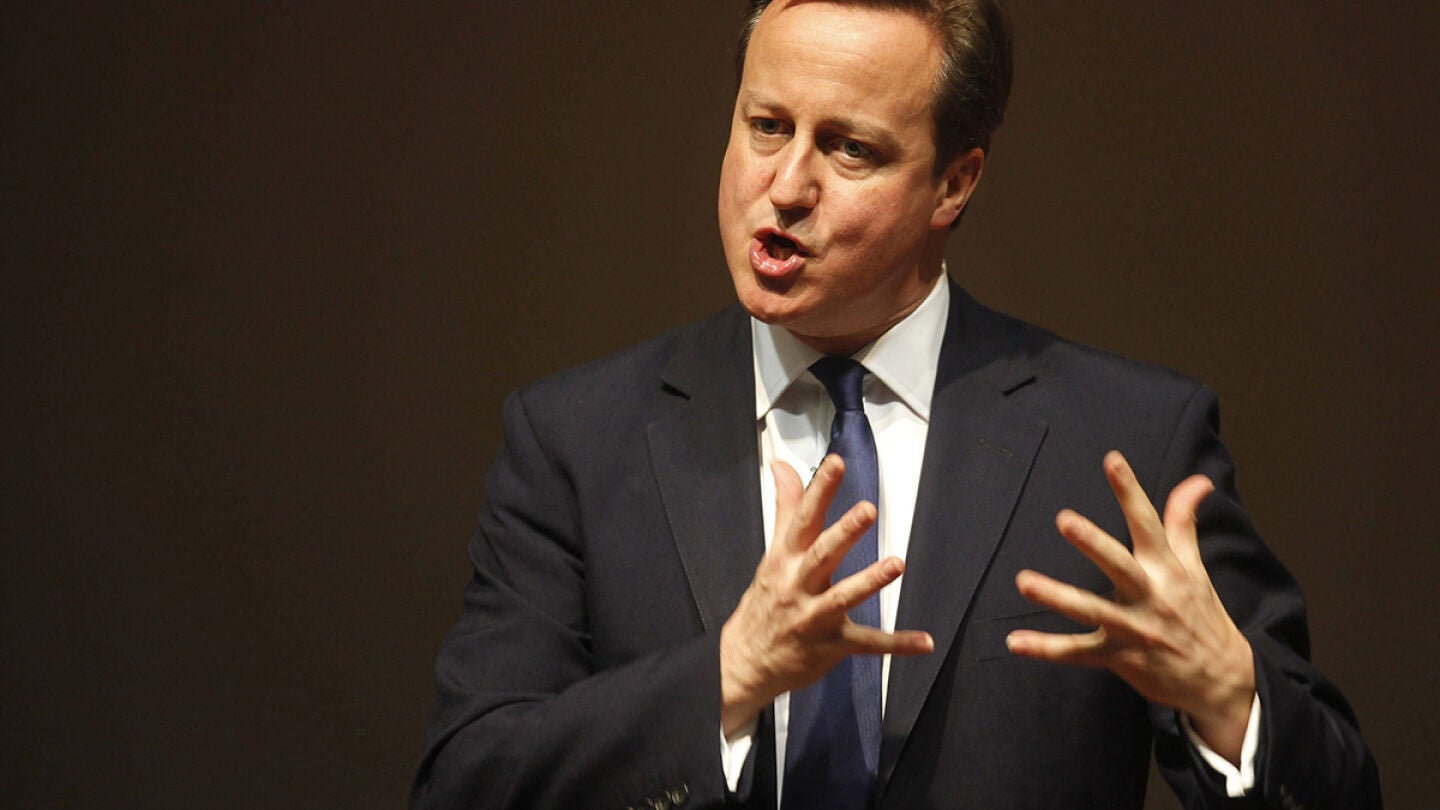 Cameron rebaja sus cr&iacute;ticas a Espa&ntilde;a tras el dictamen de Bruselas sobre Gibraltar