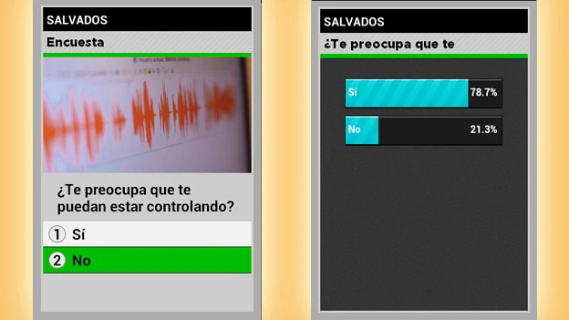 ¿Te preocupa que te puedan estar controlando?