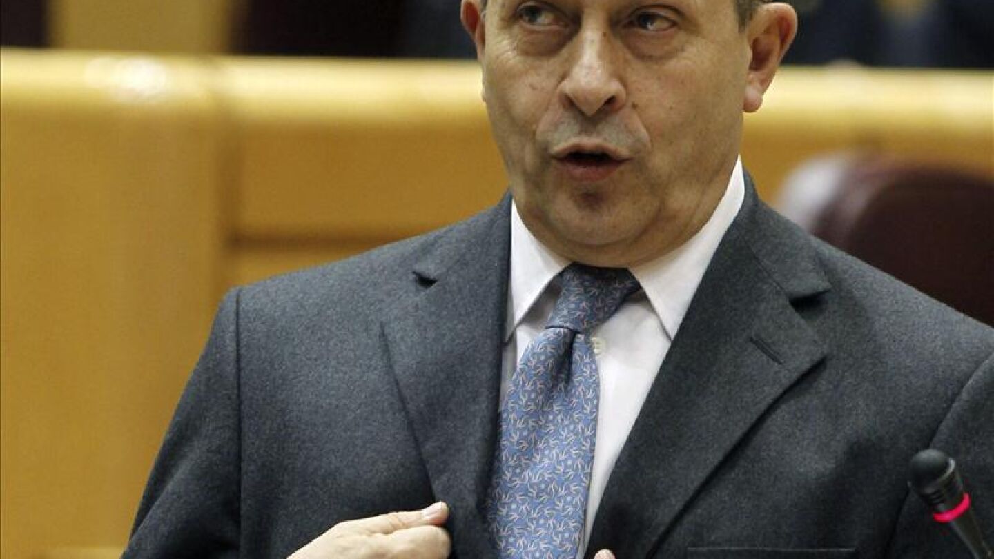 Jos&eacute; Ignacio Wert en el Senado